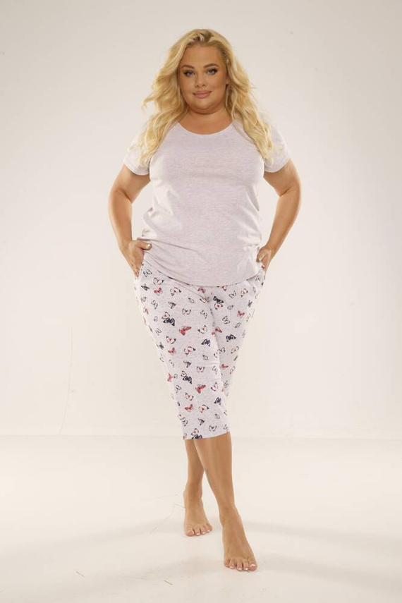 483 Mariposa Forex Pijama pentru femei - bej melange