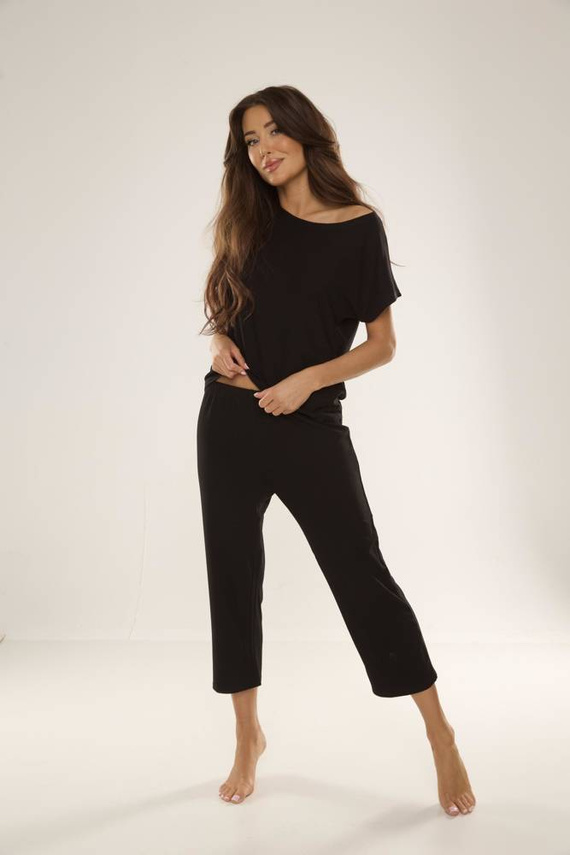 696 Freya Pijama de damă Forex - negru