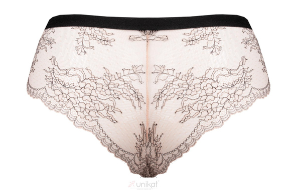 Pantaloni scurți boxer Atina Unikat bej – Lenjerie intimă elegantă pentru femei, confortabilă și feminină