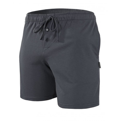 Pantaloni scurti de pijama Milo 2 Sesto Senso, netezi, grafit