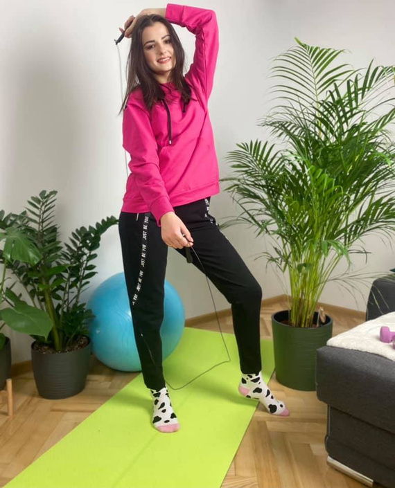 496 Trening pentru femei Just Forex - amarant