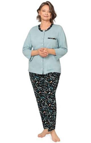 262 Olga II Pijamale dama 7/8 Martel - turcoaz