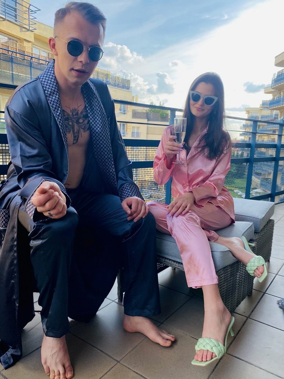 934 Pijama pentru femei Classic Forex - roz/roz