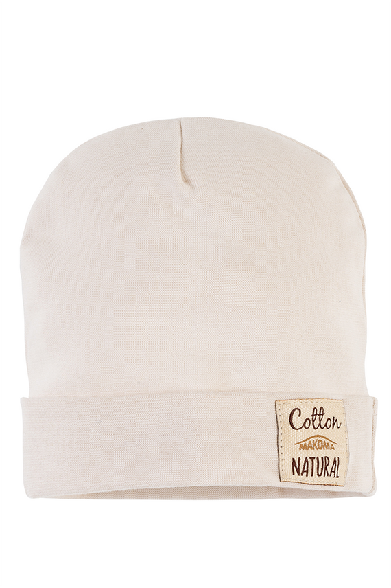 4252M Căciulă pentru bebeluși Makoma „Unitone MoonBeam”, bej