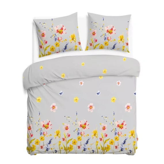 31513/1 Set de lenjerie de pat din flanel Flannellove Darymex păpădii bej – set, 100% bumbac, călduros și moale