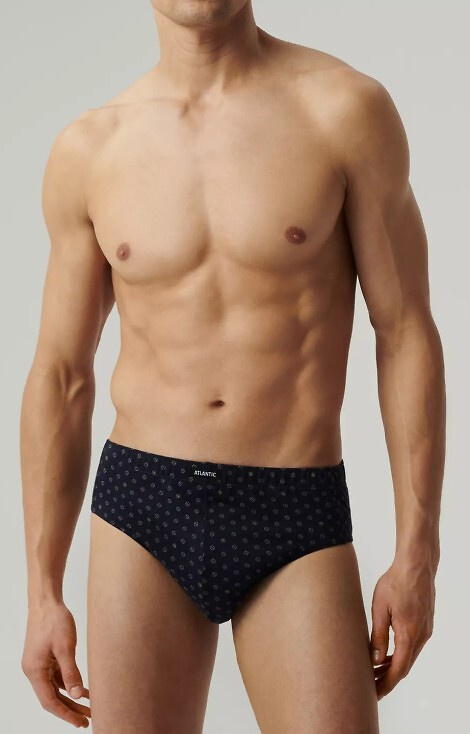 Slip bărbați 3MP-188 Classic Atlantic - bleumarin-albastru