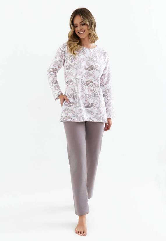 430 Cana pijamale dama - orient - cacao