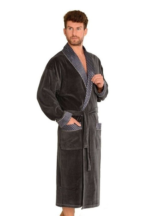 773 Bonjour halat de baie forex pentru bărbați - grafit