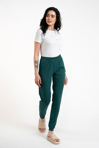 Pantaloni de trening Malmo Fashion pentru femei - verde