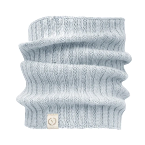 Eșarfă Yosoy din lână merinos albastră - pentru copii, termoactivă și hipoalergenică