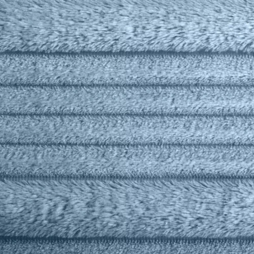 Pătură cuvertură Nina 220x200 flanel 3D moale Eurofirany 300 GSM albastru