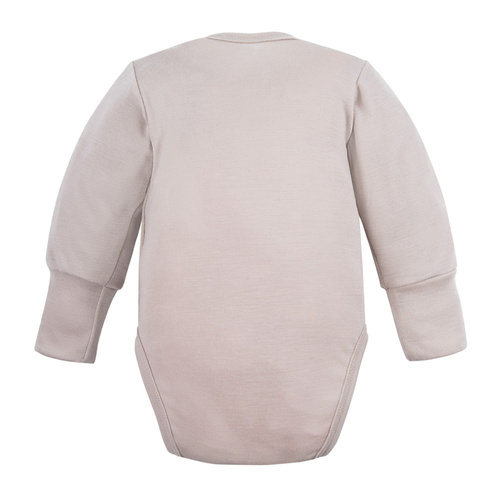 Body Merino din lana merinos Eevi - bej