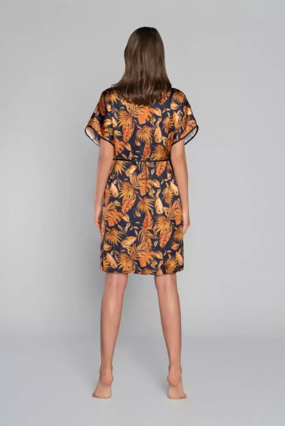 Halat de baie Monstera pentru femei Italian Fashion- print