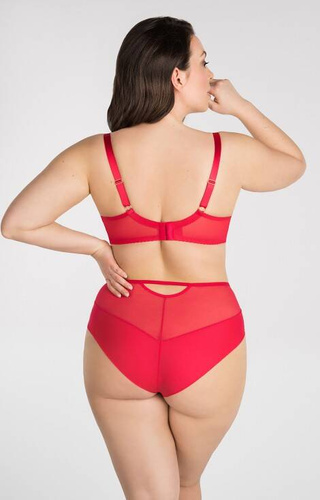 Gorsenia K 829 Crazy Heart Chiloți de damă - roșu 