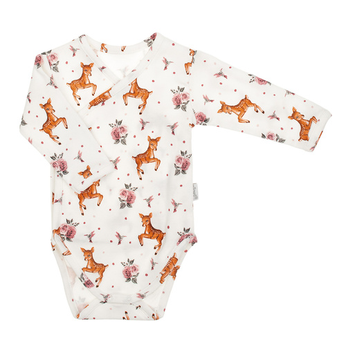 216094 Body pentru bebeluși Lala – Nicol, bumbac, mâneci lungi