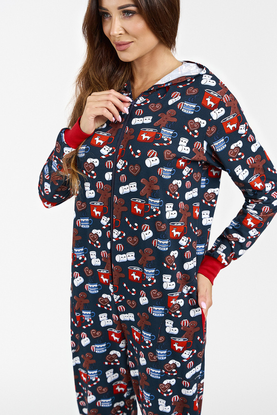 Makala Salopetă pentru femei Modă italiană - print