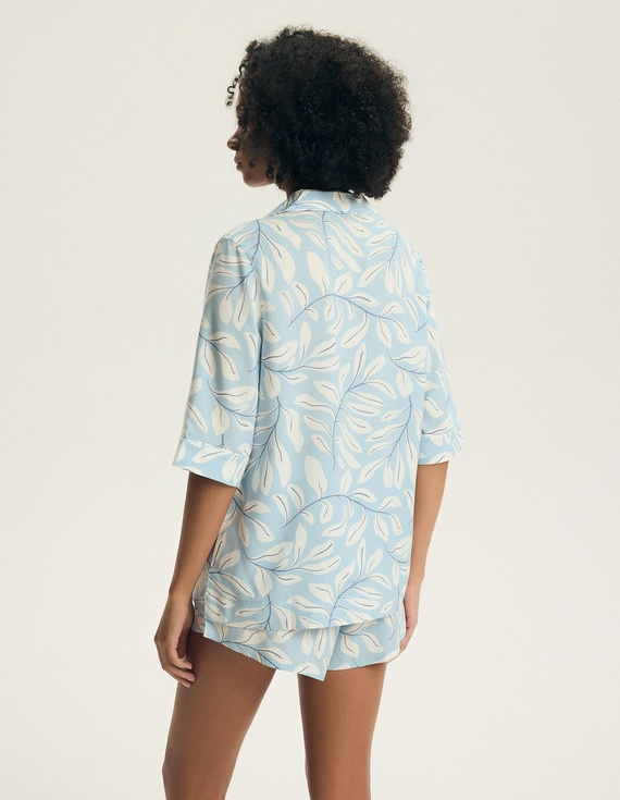 Pijama damă 44482 Estes 100% vâscoză cu nasturi