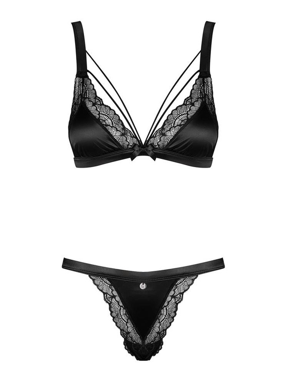 Eloissa Set Komplet Obsessive czarny +