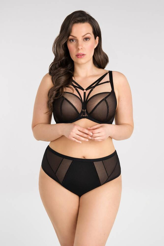 K 824 Just Black Sutien moale Gorsenia negru