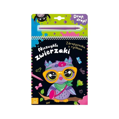 AKS540-4 Carte cu animale neobișnuite cu stylus Axiom