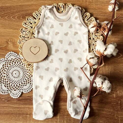 SC14230 Salopete pentru copii Hearts Mamatti