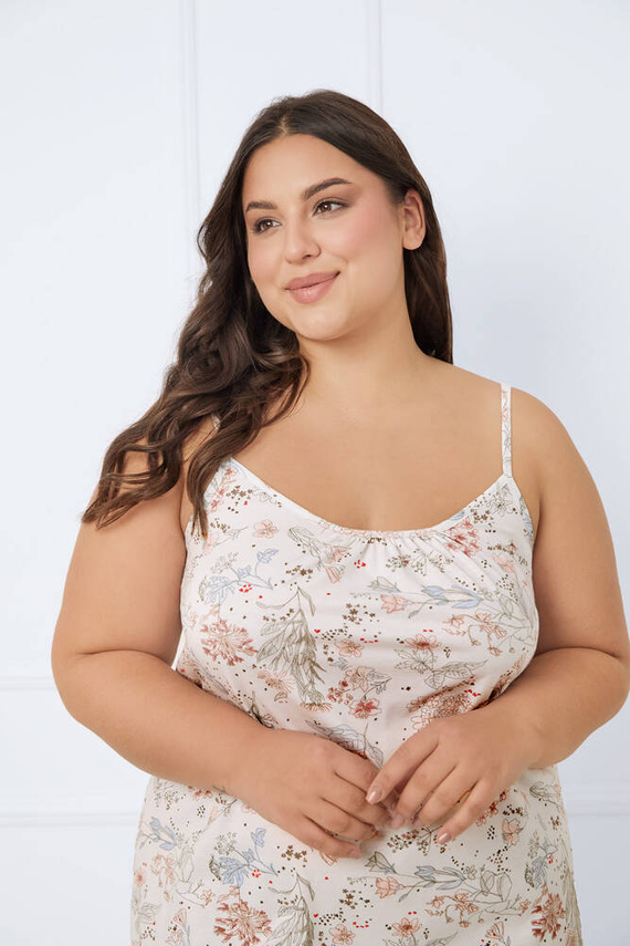 Cămașă pentru femei Solita, cu curea îngustă Modă italiană - print