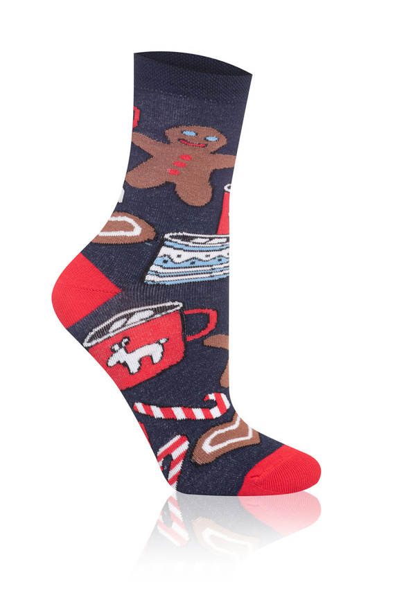 S162D Cookies Șosete lungi Italian Fashion 