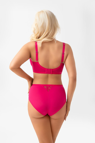 Sutien soft Gorsenia G029 Amaris Amarant K638 pentru bust mare soft