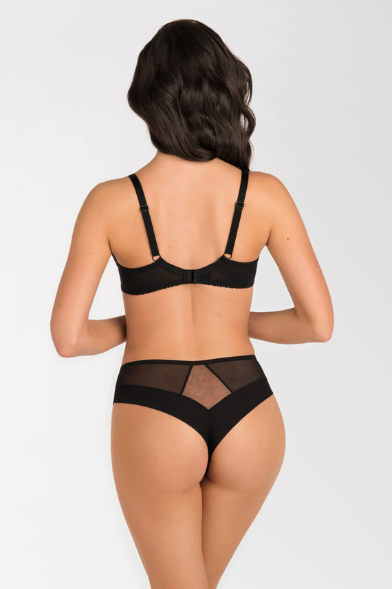 Gorsenia K793 Jenny Sutien balconette - negru