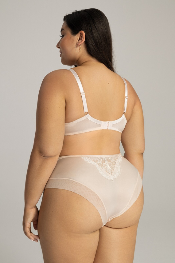 2147 AVA Marshmallow Chiloți de damă – roz, dantelă, croială confortabilă