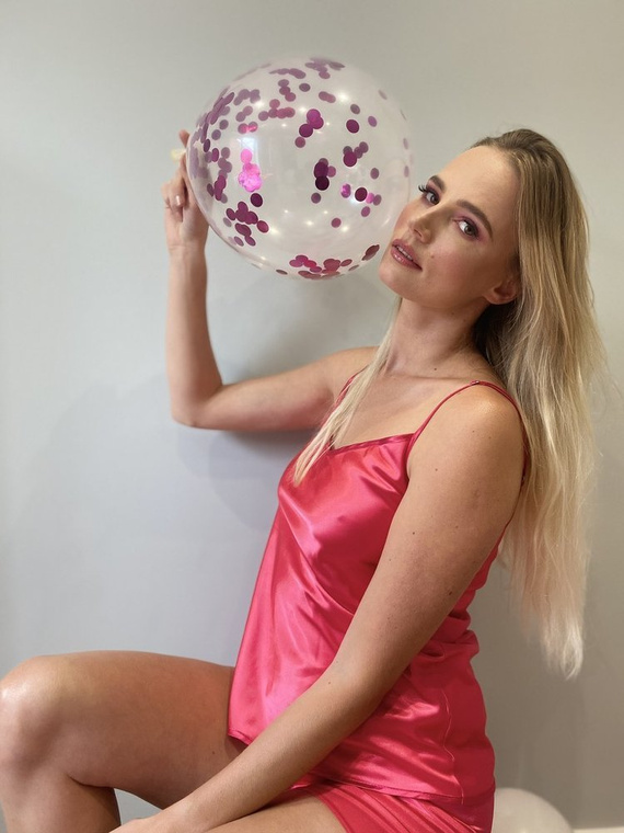 937 Classic Forex pijama pentru femei - zmeură