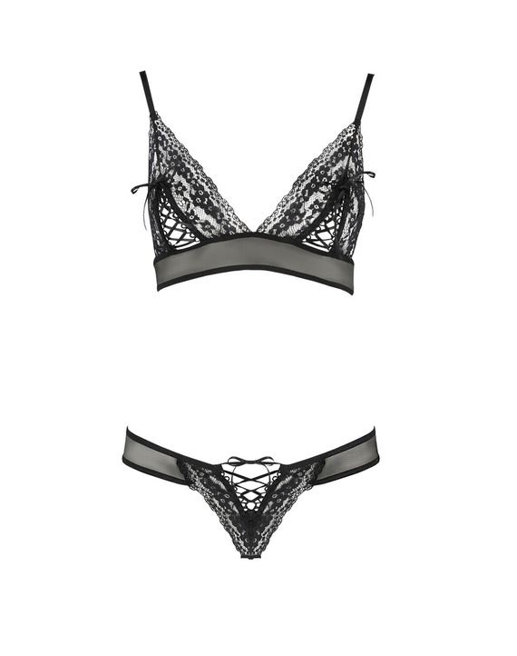 Erza Set Komplet Passion czarny