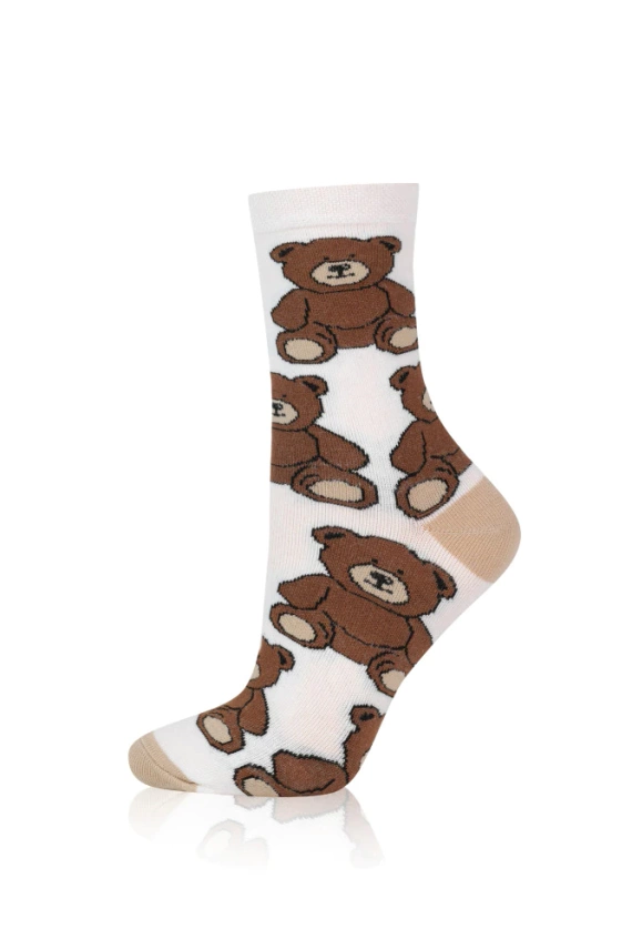 S174D Teddy Șosete lungi Modă italiană