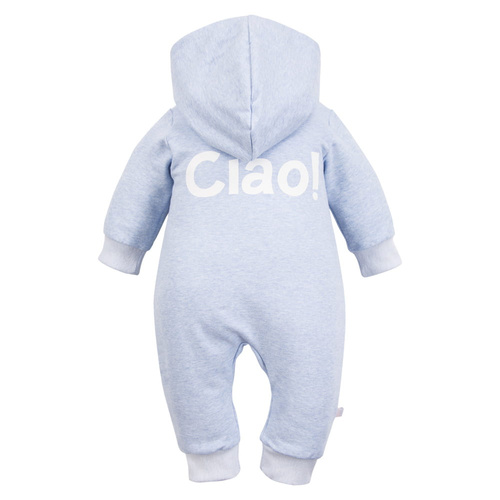 Trenorac cu glugă Ciao Eevi - blue melange