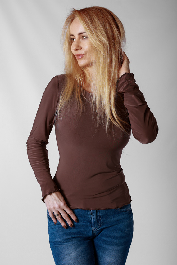 Bluză Selena Mirale din microfibră – bluză damă mulată