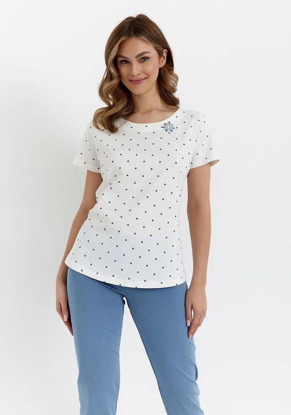 436 Cana ecru pijamale dama