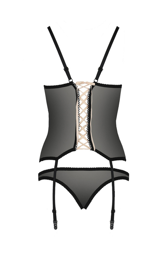 Ginger Corset gorset damski Casmir czarny 