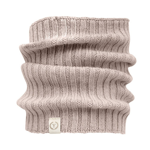 Eșarfă din lână merinos Yosoy Cocoa Milk – pentru copii, termoactivă și hipoalergenică