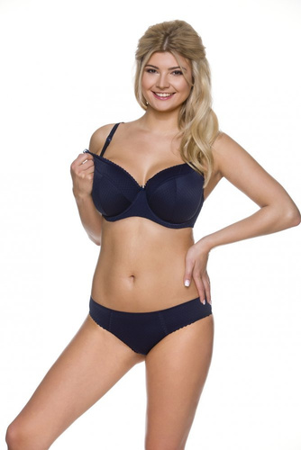 1381 Sutien de alăptare BIG pentru sâni mari Lupoline - albastru marin