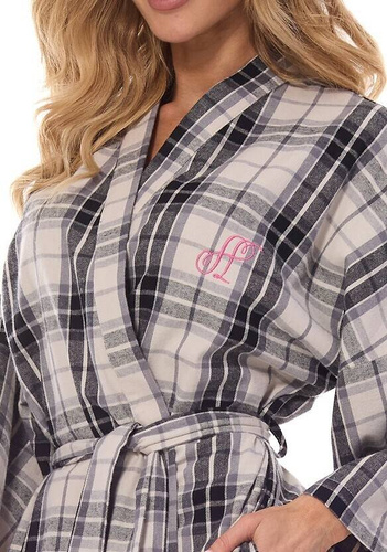 2474 Halat de baie pentru femei Roxy L&L - grafit