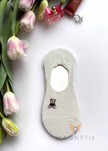 Magnetis YN-251132 – șosete tip balerină damă din vâscoză cu silicon