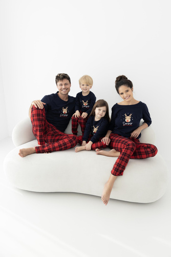 Pijamale pentru copii Nathan Kids Sensis - Bleumarin