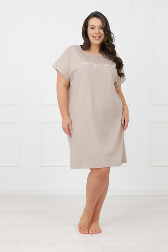 Cămașă de noapte damă Rima Italian Fashion 100% bumbac mânecă scurtă