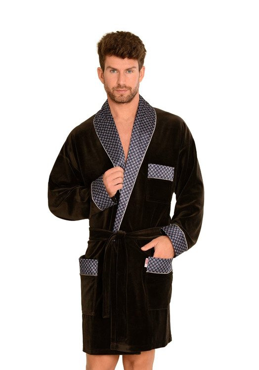 772 Bonjour halat de baie forex pentru bărbați - maro