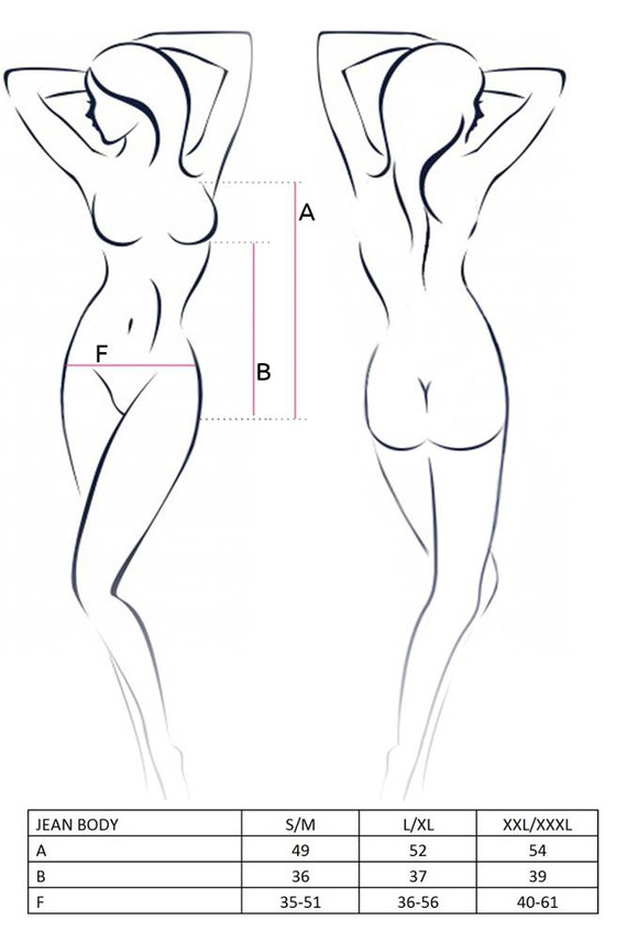 Jean Body damskie Passion czarny