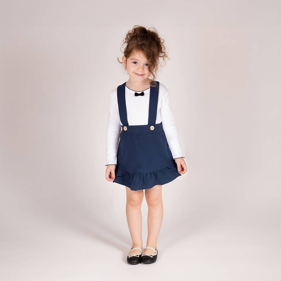 163568 Bluză cu mâneci lungi „Magic of Christmas” Nicol - fundă neagră