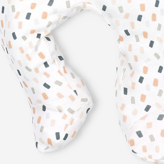 ABN-5331/KRE Costume de dormit Nini din bumbac organic, crem