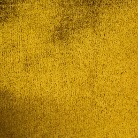 Perdeau de catifea Taylor gata pe bandă Design91 muștar