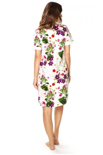 86669 Cămașă de noapte Nataly Seagull cu imprimeu de flori