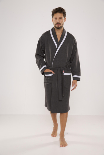 564 Halat pentru bărbați Bruno De Lafense - grafit